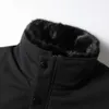 Mens Fur Winter Thickened and Removed Mink Inner Liner Integrated Stand Up Collar Middle Designer Aged Faction Overcomes 33AK