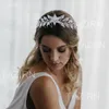 Pinces à cheveux en cristal et zircone, bandeau de mariée, couronnes fabriquées à la main pour mariée, princesse, fête, bal, accessoires, cadeaux