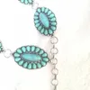 Westerse Turquoise Concho riem Westerse Concho riem S/M L/XL Westerse Squash Blossom taille ketting riem voor dames Cowgirl tailleband 240122