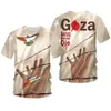 Men'S T-Shirts Mens T-Shirts Palestine Flag 3D T Shirt Women Men Kids Summer Fashion O-Neck Short Sleeve Funny Tshirt Graphics Tees St Dhcmj