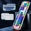 K9 luminoso esports jogo teclado com fio sensação mecânica escritório mecha teclado de jogos usb portátil teclado específico