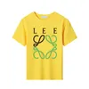 Çocuk Tişörtleri Renkli Tshirts Yaz Nefes Alabilir Gömlek Çiçek Mektubu Benzersiz Tshirt Baskı Karikatür Erkek Kız Takımlar Chd24013119-6 SMEKIDS