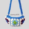 Shoulder Bags Boemian Granny Square Crossbody for Women Designer Crocet Soulder Knied obos Messenger Bag Small Pone PursesH2421