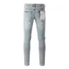 Jeans en jean violet jeans pour hommes pantalons maigres skinny jeans Baggy denim européen jean hombre pantalon pour hommes