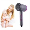 Sèche-cheveux Sèche-cheveux négatif Lonic Hammer Blower électrique professionnel vent froid sèche-cheveux température soins sèche-cheveux livraison directe Dhlvn