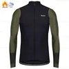 T-shirts pour hommes Winter Thermal Fece Cyclisme Jersey Set Sports Team Suit Mountian Vêtements Ropa Ciclismo Invierno HombreH2421