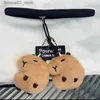 مفاتيح مفاتيح Lanyards لطيف Capybara Plush Toy Key Chain 12cm محشو الحيوانات كيس مفاتيح BENDANT BENDANT CARE Accessories Q240201