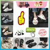 Designer Casual Skeleton Head Funny One word Drag slippers zomer sliders heren dames regenboog slides sandalen sandalen zacht dik kussen slipper cloud slide