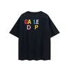 Galeries de créateurs Tee Depts T-shirts Casual Man Womens Tees peints à la main éclaboussures d'encre graffiti lettres lâches à manches courtes col rond vêtements t-shirt mode