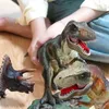 Action Figures giocattolo Dinosauro giurassico Indominus Rex Tyrannosaurus Velociraptor Animali Modello Action Figures Simulazione Brontosauro Stegosaurus Giocattoli