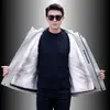 Fur Pie Overcomes Mens Haining Short Designer Collar Detachable Mink Fleece Inner Tank Composite Integrated Coat BKEV