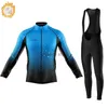 Мужские спортивные костюмы Зимние комплекты для велоспорта Maillot Ropa Ciclismo 2024 Новые мужские длинные трикотажные изделия Seves Комплект спортивной одежды для горного велосипеда Keep WarmH2421