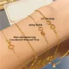 Halsband Miqiao Real 18K Gold Chain Halsband Classic O Chain Design Pure Solid AU750 For Women Fine Jewelry Gift NE006