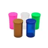 Colorful 19 Dram Squeeze Pop Top Bottle For Smoking Accessor Dry Herb Box Herb Container Airtight Waterproof Storage Case Tobacco Pipes Wholesale