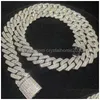 Kettingen Iced Out Chains Armband Bling Moissanite Diamant Cubaanse Schakelketting Hip Hop Mannen Sieraden Ketting Drop Levering Sieraden Kettingen Dhuow