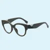 Sunglasses High Quality Women Blue Bloking Optical Reading Glasses Double Color With Fashion Trend Vintage Brand Designer Oversize1441955