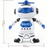 Robot da ballo elettrico Rotante led Musica leggera Canto Danza Performance Robot Giocattolo, Regalo di Natale, Regalo di compleanno