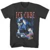 Męskie koszulki Mężczyźni Ubranie sześcianu Rapper Hip Hop T-shirt Vintage Graphic Tee-Shirt Harajuku Streetwear Oversizezed