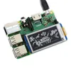 Waveshare – câbles d'ordinateur 2.13 pouces, chapeau d'affichage e-ink, noir et blanc, bicolore, 250x122 pixels, écran LCD en papier électronique pour Raspberry Pi 4B/3B