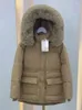 Damskie okopa płaszcza kurtka zima koreański styl krótkie parki grube ciepłe z kapturem sznurka