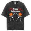 T-shirts voor heren Vampier Kat Halloween Cool T-shirt 2023 Nieuwe aanbieding Zomer Herfst T-shirt met lange mouwen Gewassen Dames Fitness Vintage SweatshirtsH24220