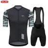 Heren Trainingspakken 2024Zomer Jeugd Korte Seve Wielertrui Set BreathabBike Kleding Maillot Ropa Ciclismo Uniform KitH24212