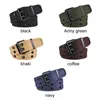 Belts Fashion Casual Vintage Female Double Pin Buckle Waistband Ladies Dress Strap Nylon Braided Belt Weave Waist Band