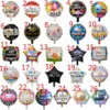 50st Lot 18inch Feliz Cumpleanos Spanish Birthday Balloons Round Mylar Helium Ballon Happy Birthday Party Air Balloes288m