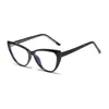 TR90 Anti Blauw Licht Grote Kat Bril Frames Vrouwen Optische Mode Computer Brillen Y0831301u