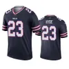 Buffalo''Bills''Men #17 Josh Allen 91 Ed''Oliver 14 Stefon Diggs 49 Tremaine Edmunds Custom Dames Jeugdvoetbalshirt