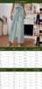 Fashionable Women's Trousers for Spring and Summer Pure Color Cotton and Linen Loose Elastic Wide Leg Casual Long Pants