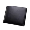 Portefeuilles hommes garçons boufold portefeuille cuir pu avec espace de poche de poche porte-slots casse de pochette de pochette