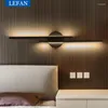 Vägglampa modern nordisk led lampor enkel ljus akryl inomhus sovrum sovrum vardagsrum bakgrund dekoration