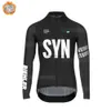 Heren Trainingspakken Nieuwe Heren SYN Winter Fietskleding BIEHR Lange Seve Thermische Uitwerpselen Bicyc Jersey SetWarm Bike Ropa CiclismoH2421