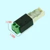 RJ45 Network Connector Male 8P8C Modular Plug to RS485 Screw Terminals Adapter3478561