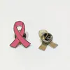 Broscher 10st medvetenhet lapel stift rosa band brosch för kvinnor flickor 124a