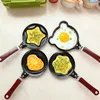 Pannor Mini Söt omelette Pan Funny Cartoon Breakfast Grill Fry