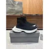 Blcg Sneaker 2024 Tênis Balencaga Feminino Velocidade Reciclado Malha Paris Novo Casual Versátil Unissex Sola Grossa 3xl Meias Mulheres Mens Moda Meia Macia Bota Sapato