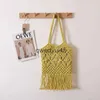 Shoulder Bags Soulder coon tread woven new ollow out womens bag nice tassel grass vacation style beacH2421