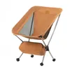 Tabouret de meubles de Camping, chaises de plage de pique-nique, salon de Camping ultraléger pliable, extérieur, Portable, pliable, jardin QF50BC