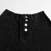 Women's Jeans Y2K Black Pant Denim Trousers Pants High Waist Women Mom Korean Fashion Cute Harem Streetwear Slim