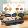 saengQ Vacuum Sealer Packaging Machine Food Vacuum Sealer With Free 10pcs Vacuum bags Household Vacuum Food Sealing 240123