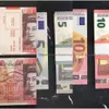 Outros suprimentos de festa festiva prop dinheiro brinquedos reino unido euro dólar libras gbp britânico 10 20 50 notas falsas comemorativas brinquedo para crianças chri dhunmjbuy