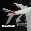 1.400 scala metallo replica di aerei Emirates Airlines A380 B777 aereo pressofuso modello aereo da collezione giocattoli per ragazzi 240118