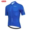 Herrt-shirts cykeltröjor man 2024 Bike Team Summer Short Seves Bike Jersey Maillot Ropa Ciclismo Road Riding Shirth2421