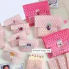 Sacs de rangement 10pcs Rose Love Bubble Sac d'emballage Enveloppe rembourrée Mignon Classique Business Mailing Bijoux imperméables