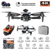 Drones K6 Max Drone professionnel photographie aérienne avion 4K trois caméras HD une clé retour évitement d'obstacle GPS Drone jouets cadeau YQ240201