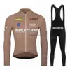 Męskie dresy pns Nowy Jersey Rowery Zestaw Mężczyzn Long Seves Rower Suit BICICTA BIB PANT AUTUMNMAILLOT CICLISMO Odzież Bicyk MinformH2421