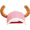 Товары для вечеринок в стиле аниме Miss Kobayashi's Dragon Maid Quetzalcoatl Lucoa Hat Pink Cap2820