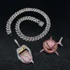 Ювелирные изделия с муассанитом Vvs с муассанитом и бриллиантами, кубинская цепочка в стиле хип-хоп, браслет из стерлингового серебра 925 пробы, кубинское ожерелье